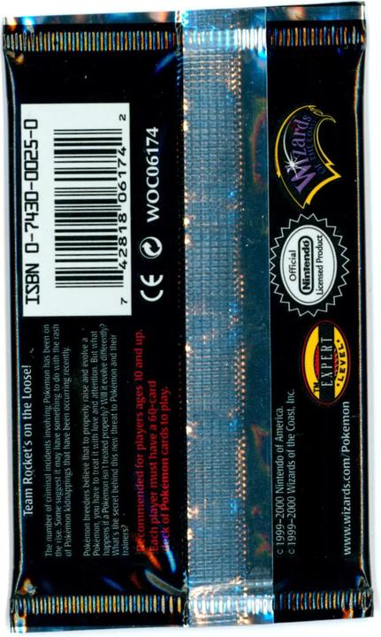 Produktbild Pokémon Team Rocket Sealde Booster (Englisch, Booster Pack)