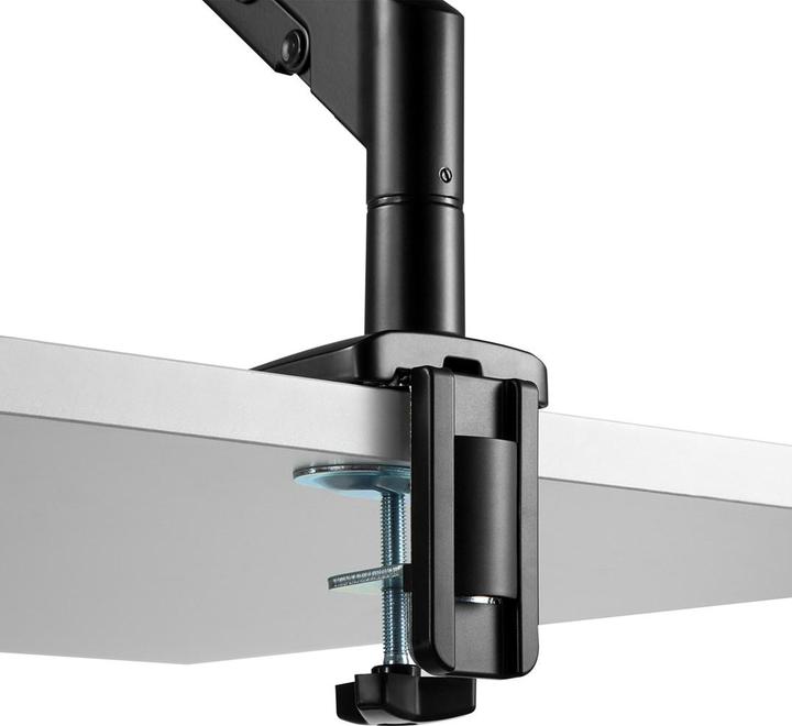 Produktbild Ergo Office Schwarze Ergo-Büromonitor-Tischhalterung, Gasdruckfeder, 17"-32", 9kg, ER-405B (Tisch, 32.01")