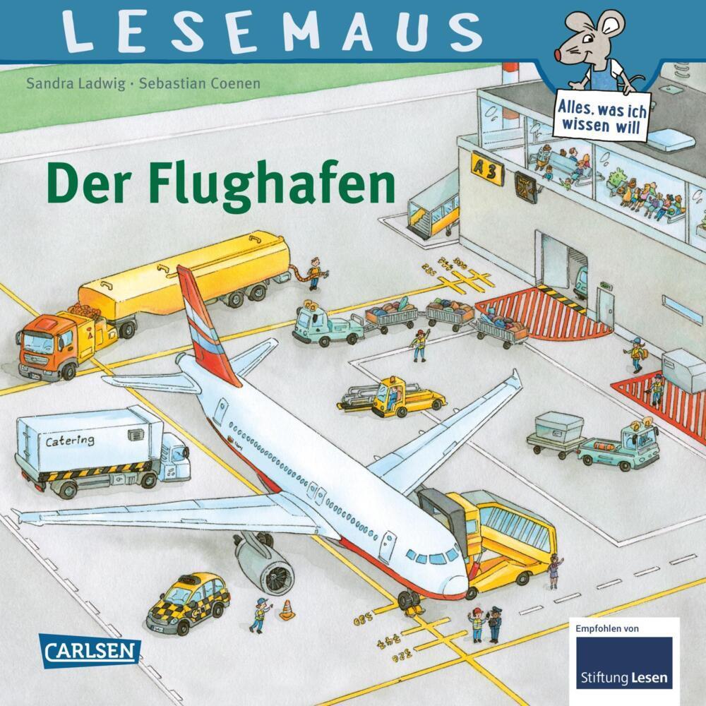 Thumbnail - LESEMAUS 160: Der Flughafen, Kinderbücher von Sandra Ladwig