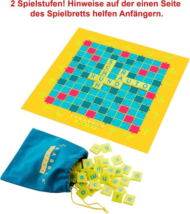 Actual product image Mattel Games Scrabble Junior (German)