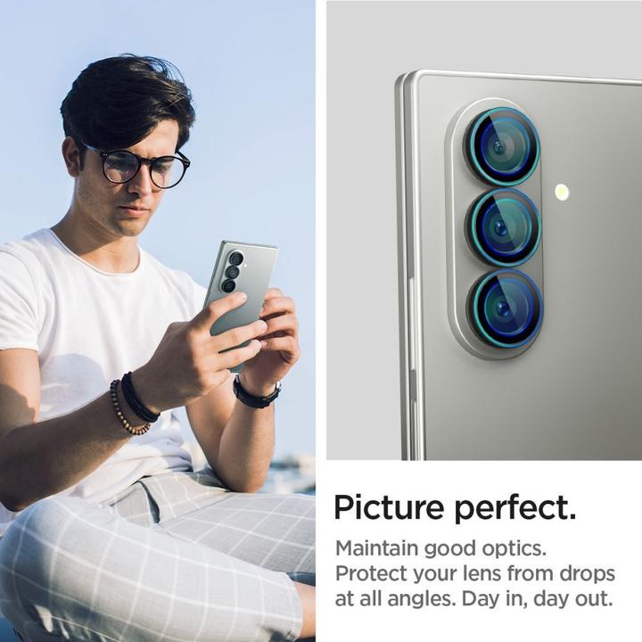 Productafbeelding Spigen Glas.tR Ez Fit Pro HD (2 Stuk, Samsung Galaxy Z Fold7)