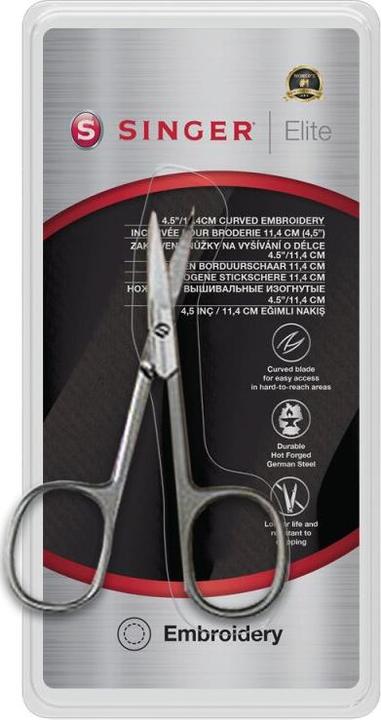 Immagine prodotto Singer Elite Stickschere gebogen 114mm (11.40 cm)
