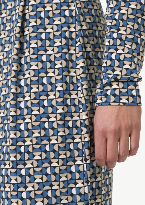 Actual product image Comma Kleid Gemustertes Midikleid in Wickeloptik (40)