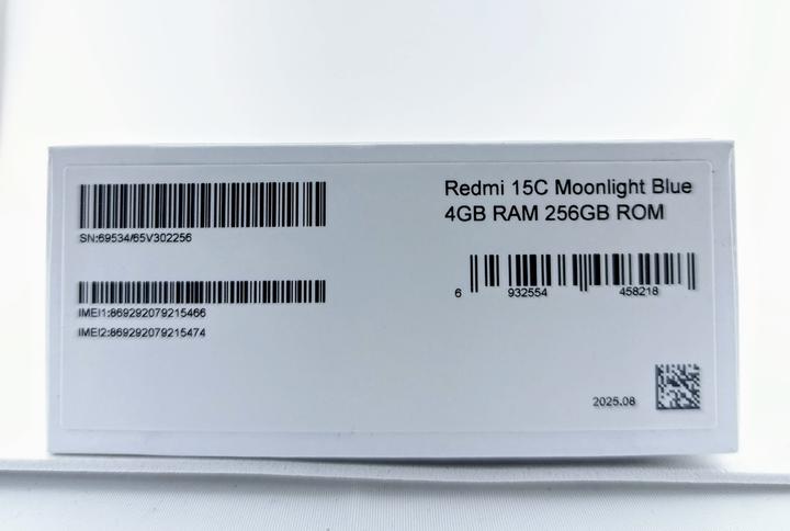 Produktbild Xiaomi Redmi 15C 4G (256 GB, Moonlight Blue, 6.90", Dual SIM, 4G)