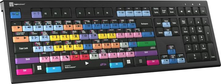 Image du produit Logickeyboard Avid Media Composer Astra 2 Pro FR (PC) (FR, Filaire)