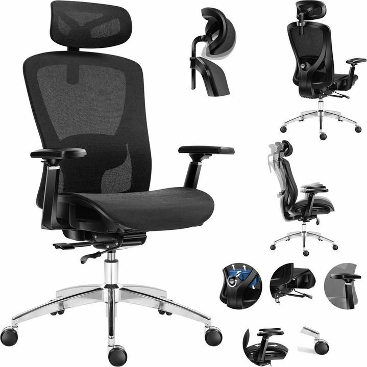 Immagine prodotto Mark Adler Fotel obrotowy Expert 5.3 Black Mesh (46 - 56 cm)