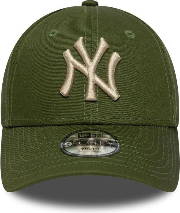 Produktbild New Era 9Forty Kinder Cap - New York Yankees oliv - Youth (54, 55, 56)