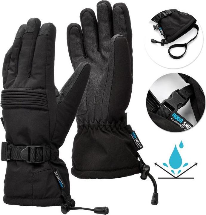 Produktbild Ty Meteor Alpora winter gloves L black (One Size)