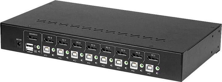 Image du produit Lindy Commutateur KVM 8 ports DisplayPort 1.2 USB 2.0