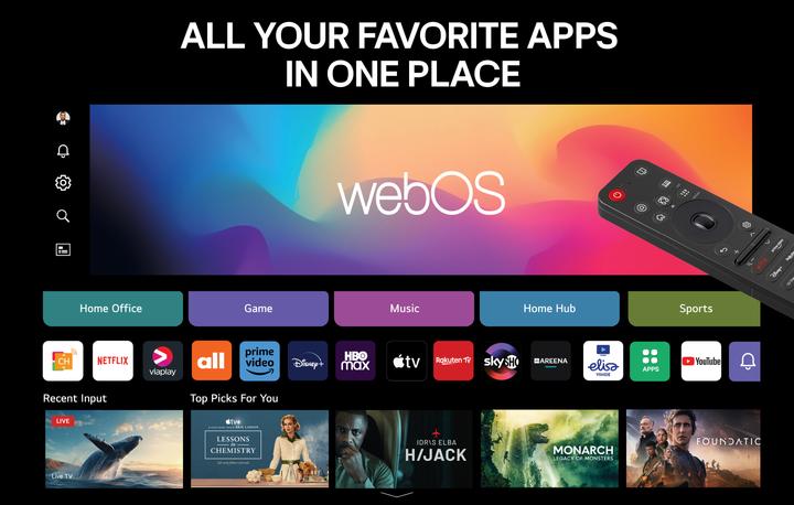 Image du produit LG 86QNED80A3A (86", QNED, 4K, 2025)