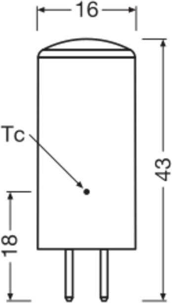 Produktbild Osram Led Pin (GY6.35, 4 W, 470 lm, 1 x, F)