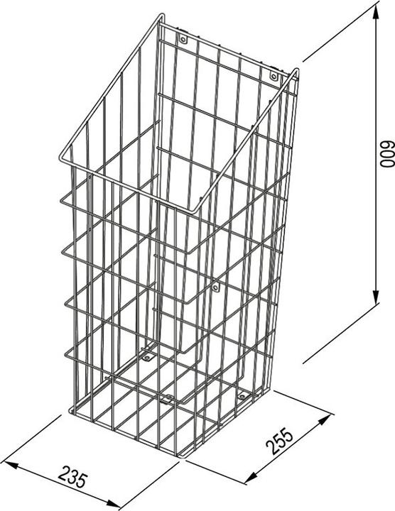 Produktbild OK-Line Draht-Wäschekorb