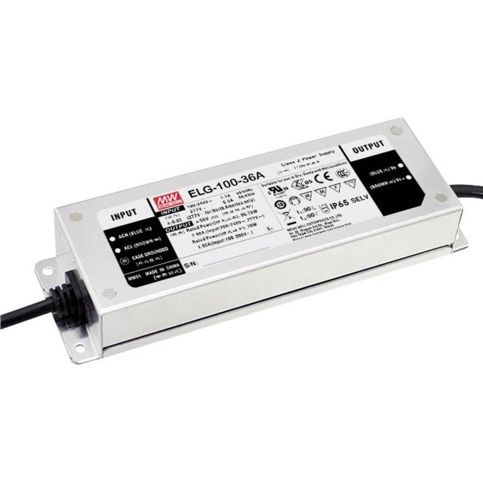MeanWell, Zubehör Beleuchtung, ELG-100-24-3Y LED-Trafo, LED-T