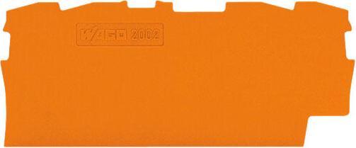 Produktbild Wago Abschlussplatte f. Klemml. 4x2,5mm2 or. (Diverse)