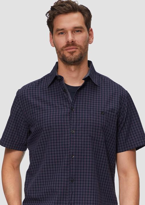 Produktbild S.Oliver Hemd Kurzarmhemd mit Kentkragen (S)