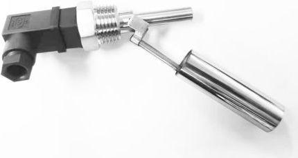 Actual product image Rs Pro Stainless steel float switch surface mounting, NO contact, -40°C  +120°C, with 1m cable