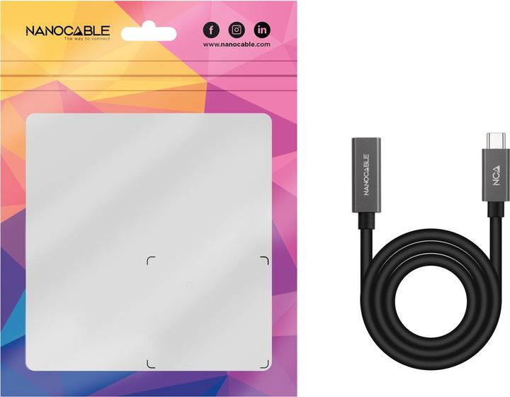 Produktbild Nanocable 10.01.4401 (1 m, USB 3.2 Gen 2x2, 60 W)