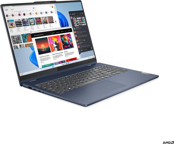 Produktbild Lenovo IdeaPad 5 2-in-1 (16", AMD Ryzen 5 8645HS, 16 GB, 1000 GB, CH)