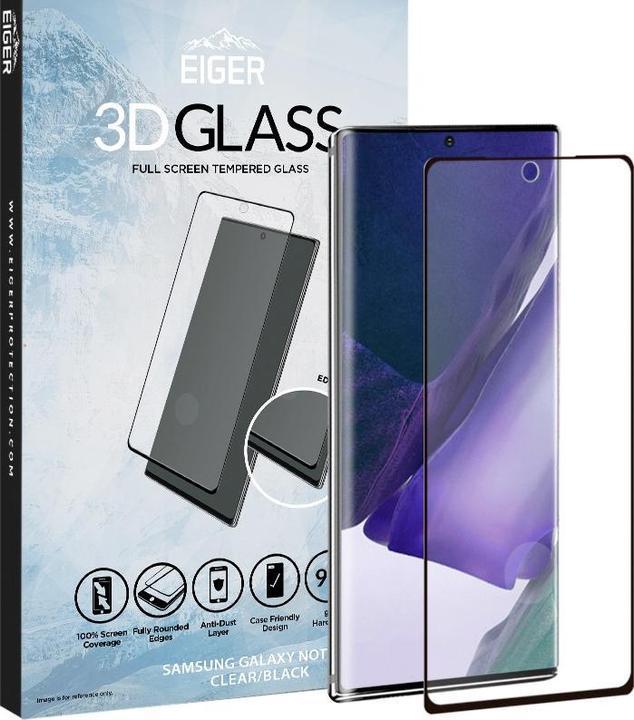 Image du produit Eiger Mountain Glass Clear Edge (1 pcs, Samsung Galaxy Note 20)