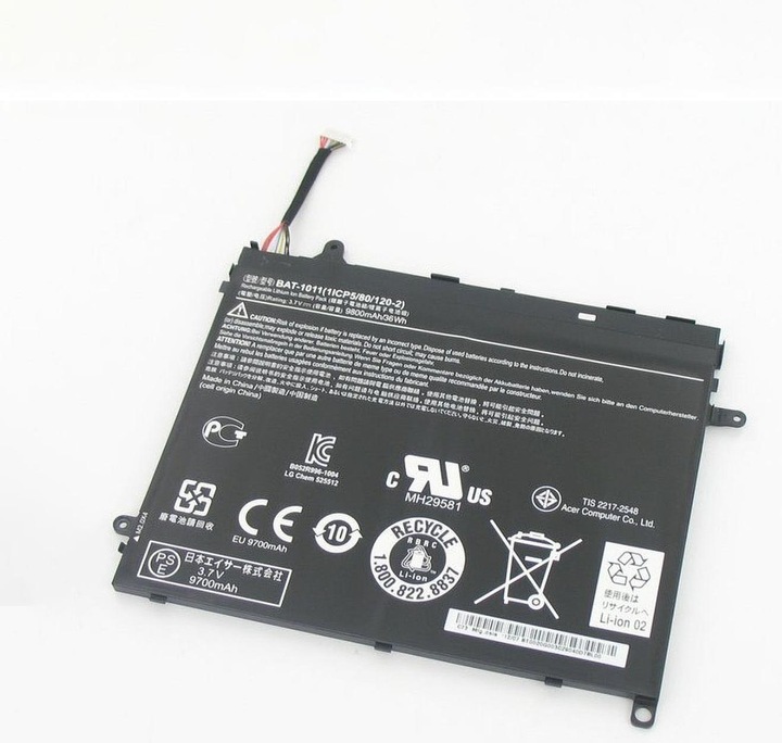 Produktbild Acer Original Akku für Iconia Tab A700 HT.H9ZEE.001 (9800 mAh)