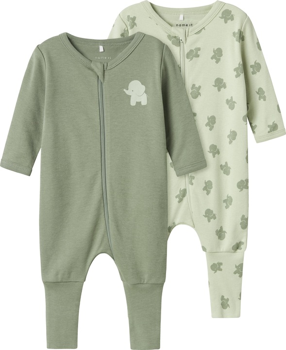 Immagine prodotto Name it Nbmnightsuit 2p Zip Ff Sea Elephant Noos (104)