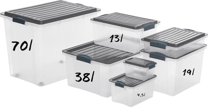 Image du produit Rotho Compact (57 x 39,5 x 43,5 cm, 70 l)