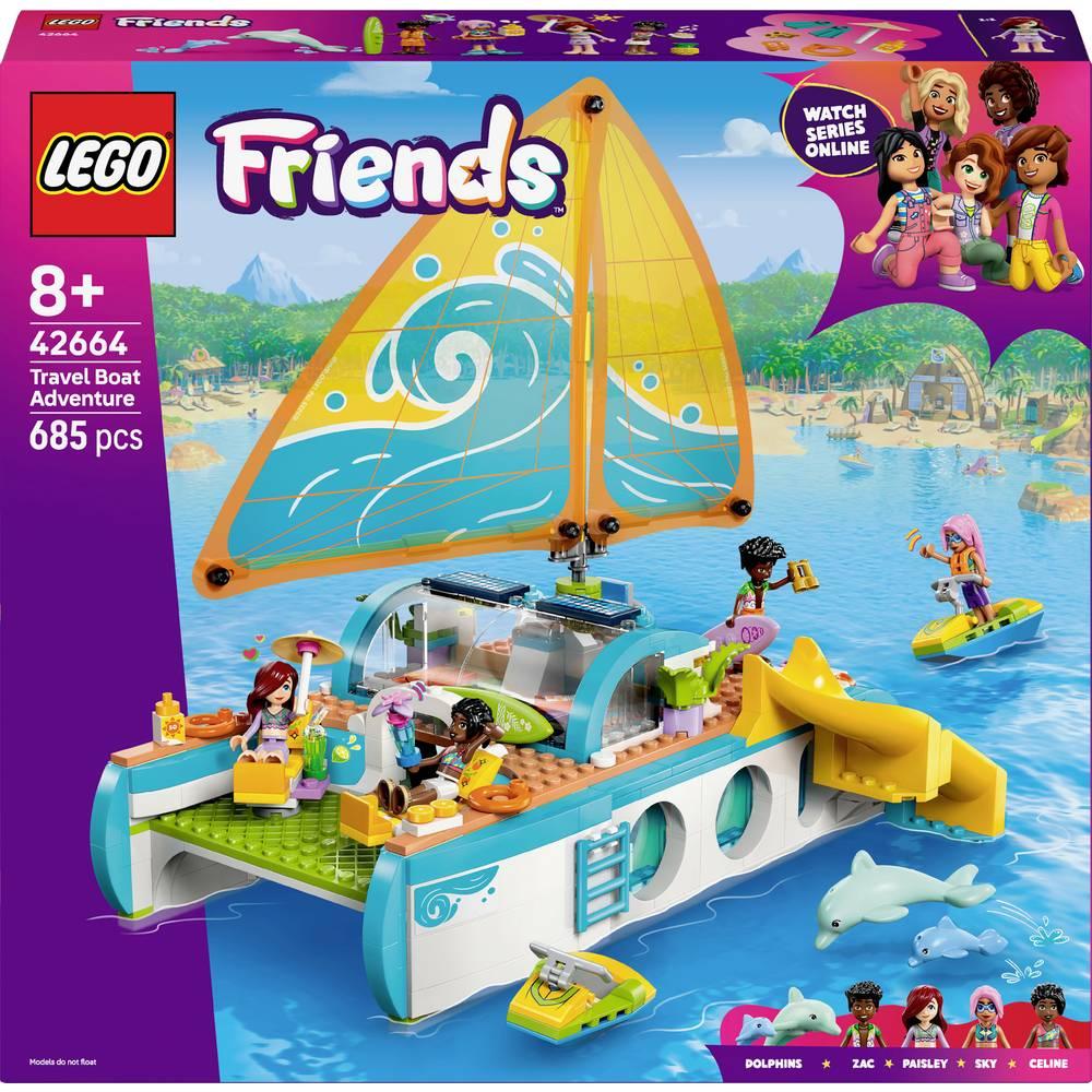LEGO 42664 AMICI avventura in barca a vela (42664, LEGO Friends)
