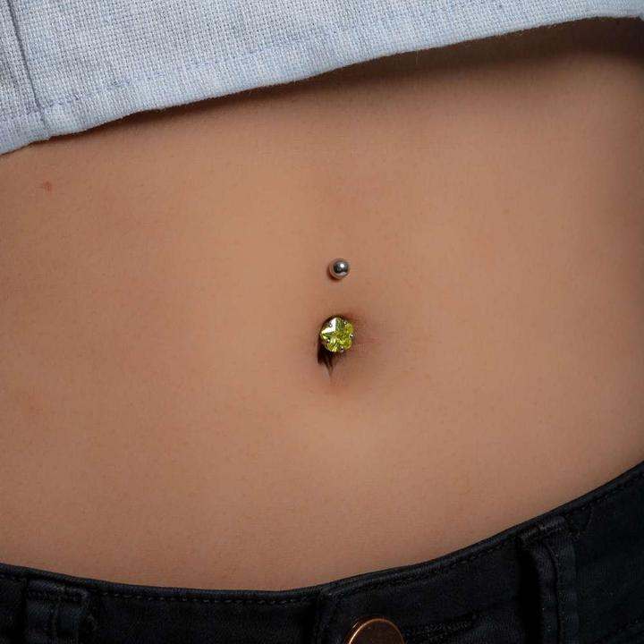 Image du produit Bijouteria Piercing nombril (Acier chirurgical 316L, Zircone)