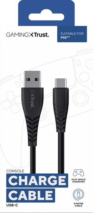 Actual product image Trust GXT 226 Gaming Controller Cable (PS5)