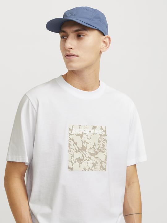 Actual product image Jack & Jones Jcotarmac Camo Front Tee Ss Crew Neck Ln (M)