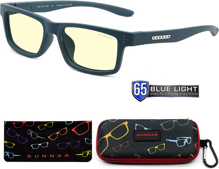 Produktbild Gunnar Gaming Brille Cruz 4-8 Teal Amber