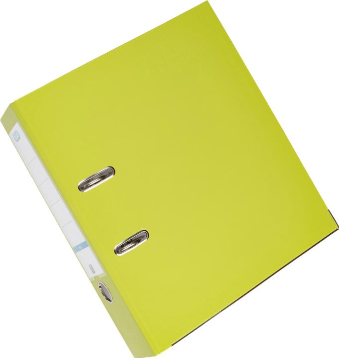 Actual product image Elba Folder smart PP paper, spine width: 80 mm, light green DIN A4, cover outside PP (A4, 80 mm, 1 pcs.)