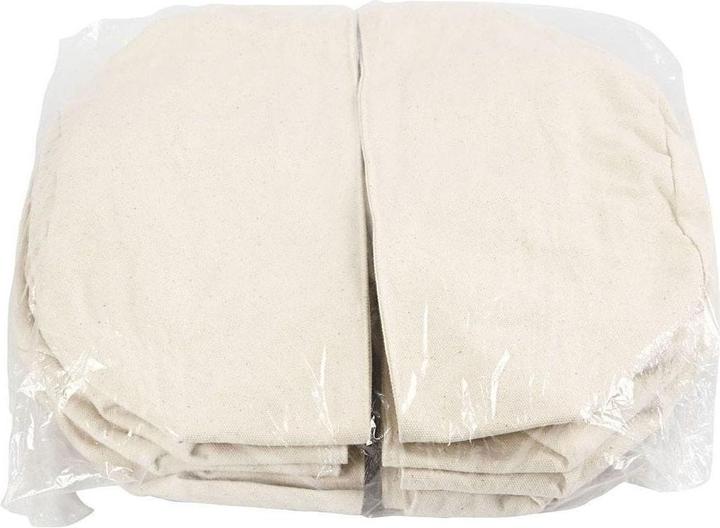 Produktbild Creativ Company Stoffbeutel Baumwolle, 10 Stück, Weiss (10 x 15 x 30 cm)