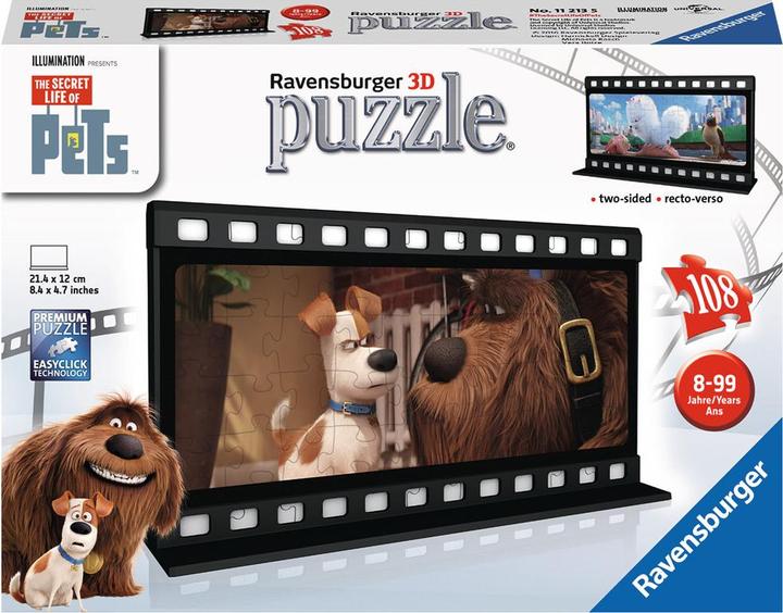 Image du produit Ravensburger Puzzle 108 pièces - Arrêt sur image de Pets 2 (DIST3631) (108 pièces)