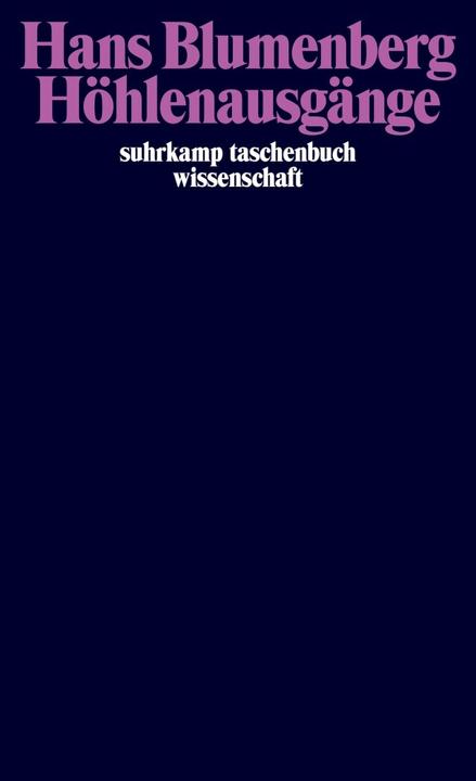Produktbild Höhlenausgänge (Deutsch, Hans Blumenberg, 1996)