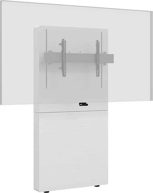 Image du produit Hagor Meubles pour supports 900x600mm blanc/blanc 120kg/75-98"/monté au sol/mur/lifté (Mur, 98", 100 kg)