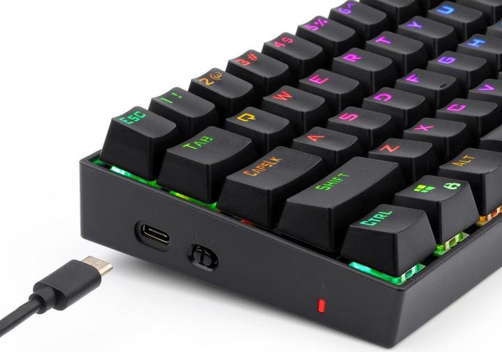 Actual product image Redragon Deimos K599-KRS 2.4G + Wired Mechanical keyboard, US layout (DE)