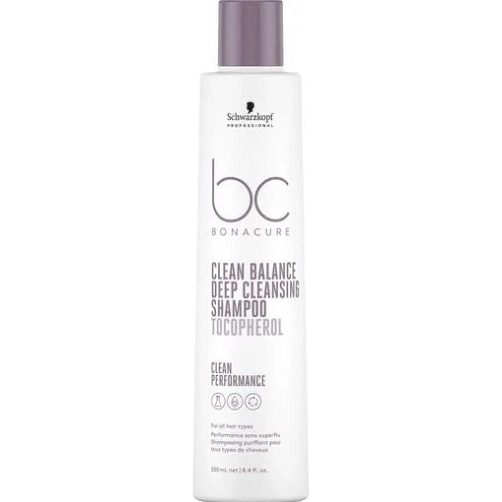 Thumbnail - Schwarzkopf, Shampoo, Revitalisierendes Shampoo Bonacure Clean Balance Tocopherol (250 ml) (250 ml, Flüssiges Shampoo)