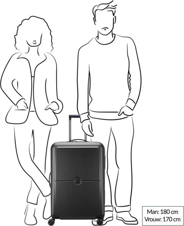 Image du produit Delsey Turenne 2.0 4 roues trolley 72 cm (83 l)