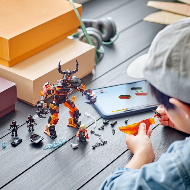 Immagine prodotto LEGO Figura di costruzione di Thor contro Surtur (76289, LEGO Marvel)