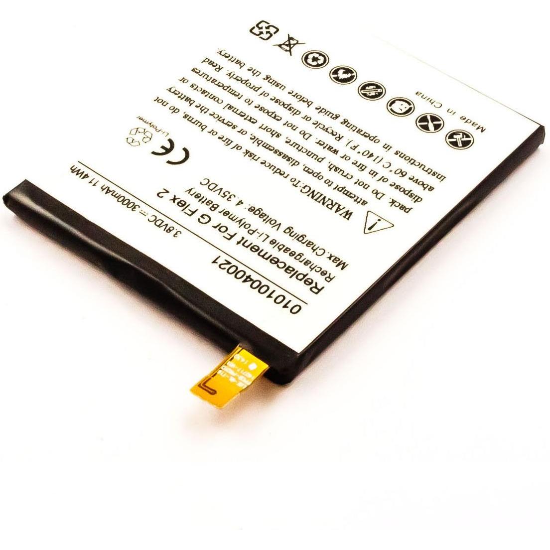 AGI 68965 - Akku - LG - Schwarz - Lithium Polymer (LiPo) - 3000 mAh - 3,8 V, Smartphone Akku