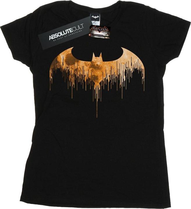 Produktbild Batman Arkham Knight Halloween Mond Logo Füllung Baumwolle TShirt (M)