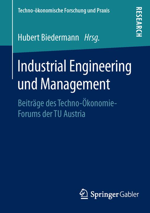 Produktbild Industrial Engineering und Management (Deutsch, Hubert Biedermann, 2016)