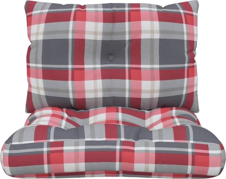 Motivo a scacchi rossi