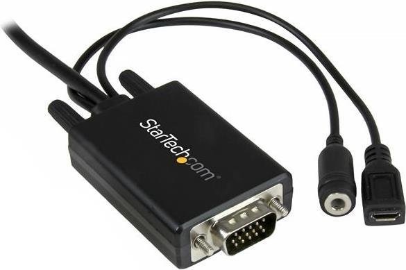 Produktbild StarTech 10 DP To VGA Cable With Audio (3 m, DisplayPort)
