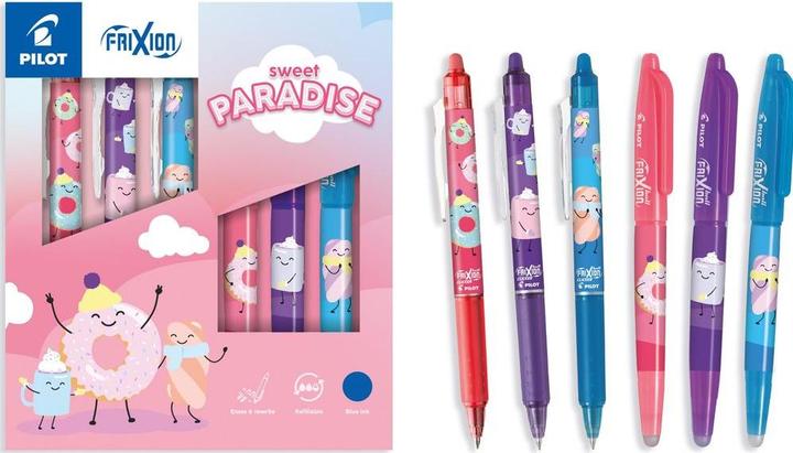 Actual product image Pilot Frixion Ball Sweet 0.7mm 150.400.9 Collector Box 6 Stück (Multicolor, 6x)