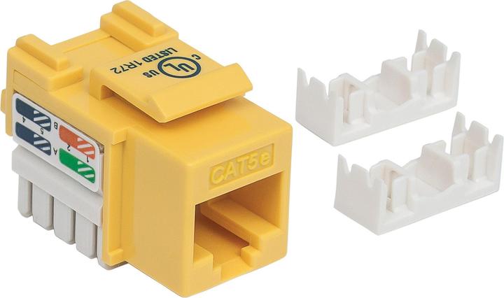 Actual product image Intellinet Cat5e Keystone Jack (Keystone module)
