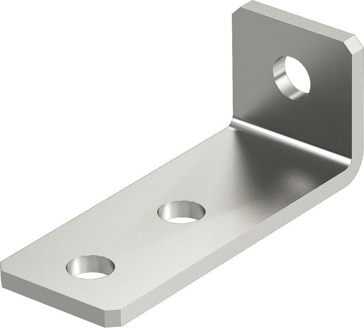 Actual product image OBO Bettermann OBO GMS 3 VW 90 A4 connecting angle 90Â°,w.3 holes