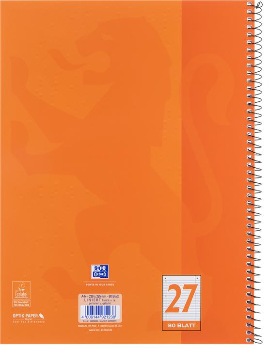 Actual product image Oxford Collegeblock (A4+, Lined, Soft cover)