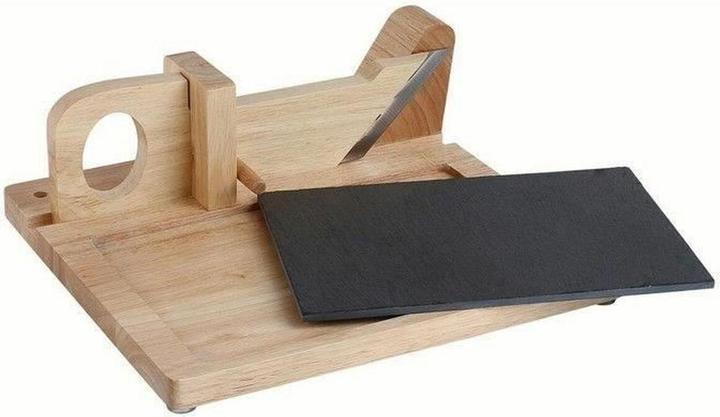 Image du produit Livoo Guillotine à saucisson avec plateau en ardoise